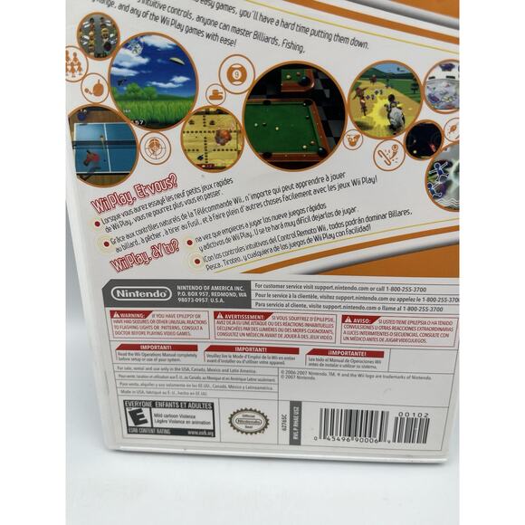 Wii Play (Wii, 2007) Tested - Picture 5 of 8